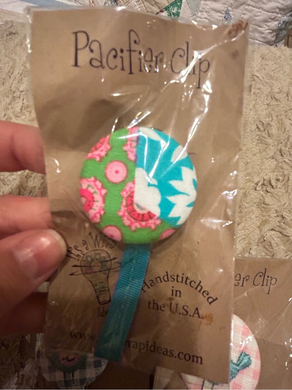 Handmade Pacifier Clips | Price per EACH - Picture 6 of 10
